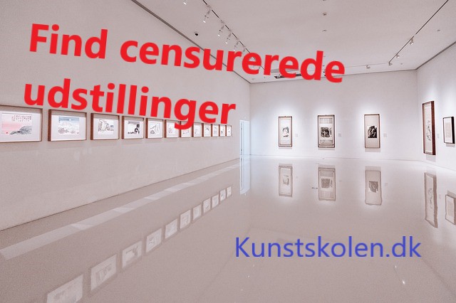censurerede udstillinger