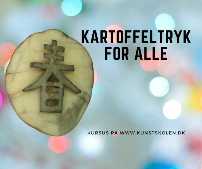kartoffeltryk teknik
