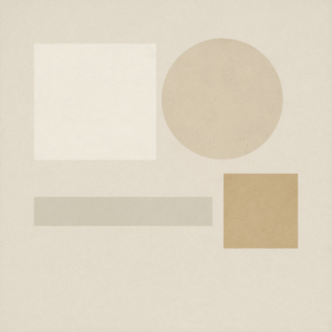 eksempel på minimalistisk kunst af Ane Boa