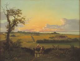 C.W. Eckersberg, Landskab med stente, Møn, 1810