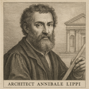 Sådan forestiller vi os, at Arkitekt Annibale Lippi har set ud.