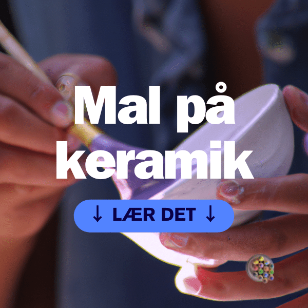 mal på keramik