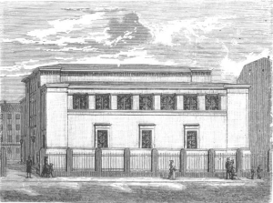 Den jødiske synagoge tegning