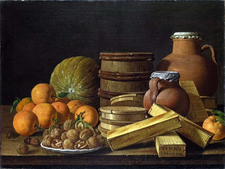 Still-Life with Oranges and Walnuts 1772, National Gallery